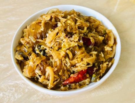 bootstrap步骤条东北大酸菜炒粉条酸菜别直接下锅多做1个步骤酸菜入味