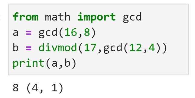 Python计算公约数 商和余数 刘经纬老师的博客 Csdn博客 Python怎么求商和余数