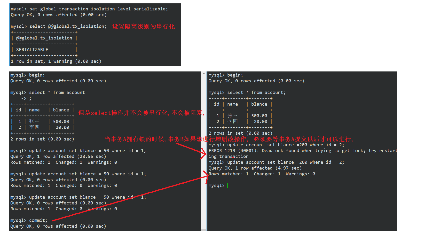 【Mysql】事务