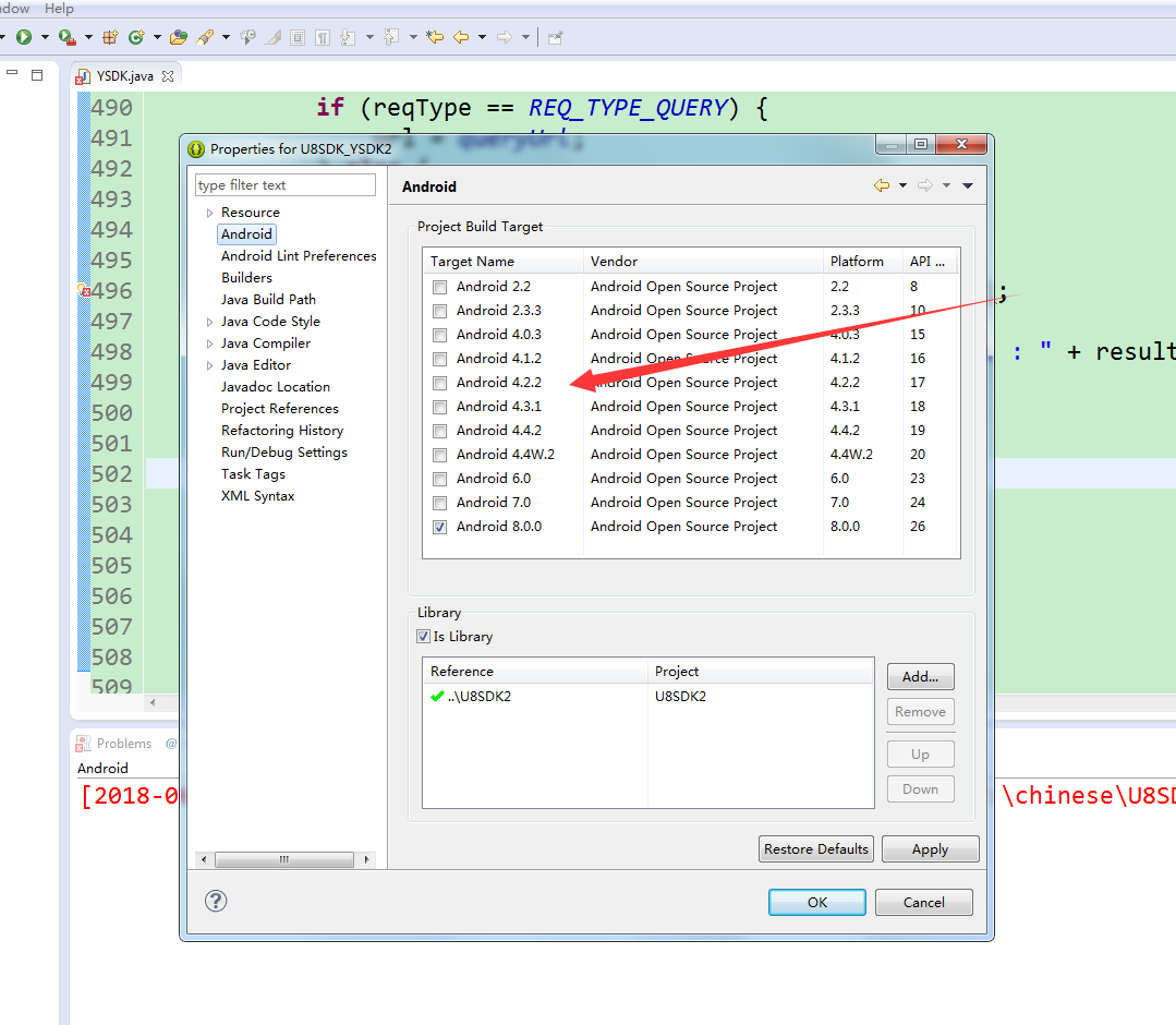 The type org.apache.http.NameValuePair cannot be resolved. It is indirectly referenced from requi...