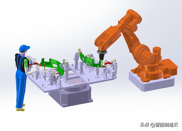 套网套机器人自动1000套工装夹具非标设计图纸检具治具图纸汽车焊接工