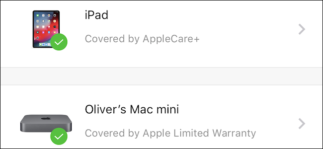 购买完applecare+在哪显示