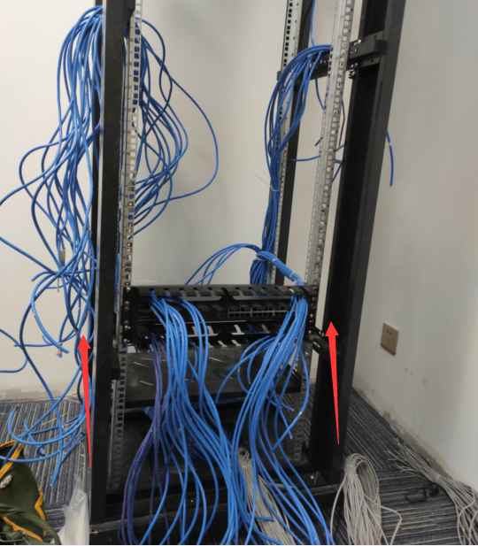 linux如何判断网线插入网络机柜线路该如何整理