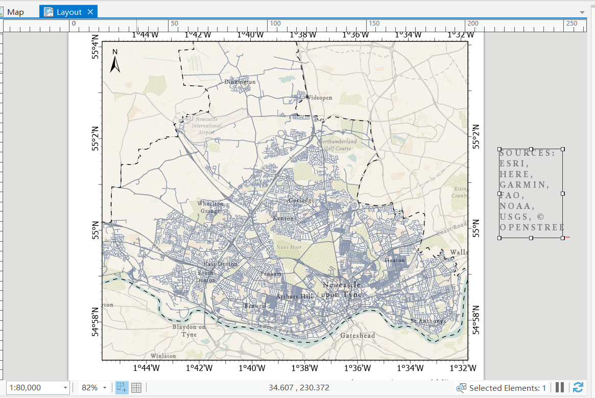 ArcGIS pro导出地图删除右下角小字制作者服务许可