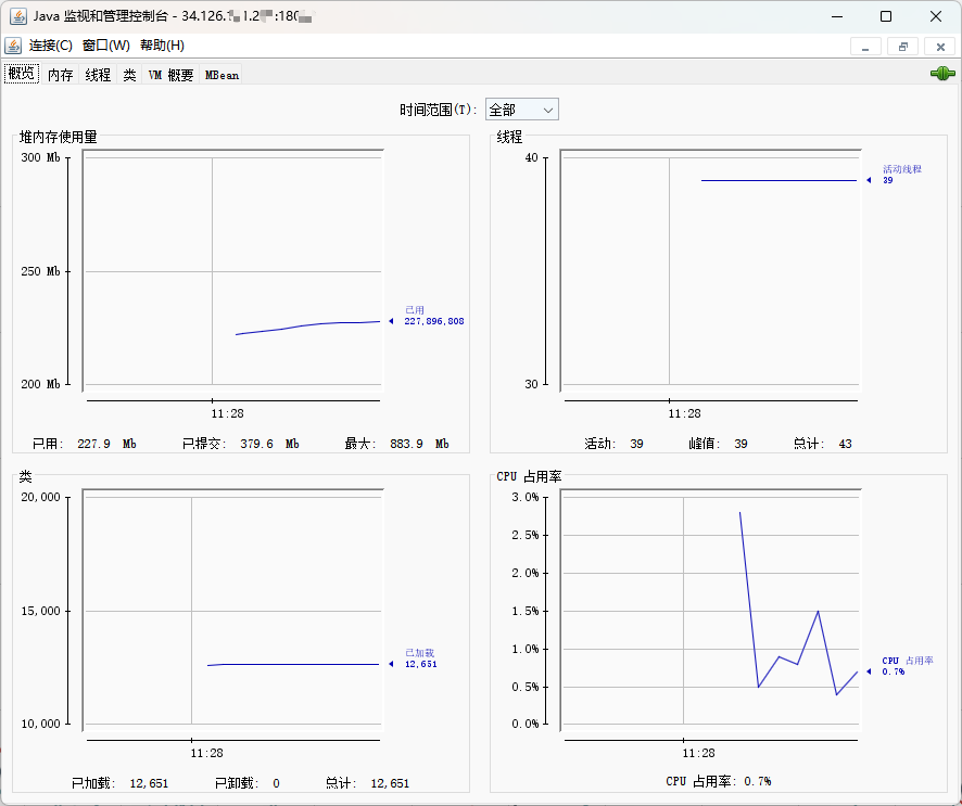 Jconsole 开启远程连接遇到的一些坑