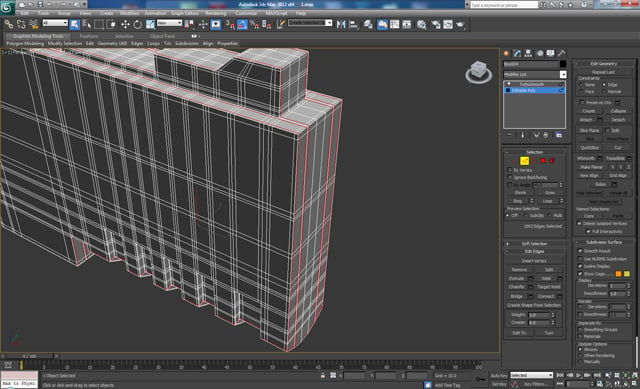 3D 工作室最大建模教程未来派螺栓枪