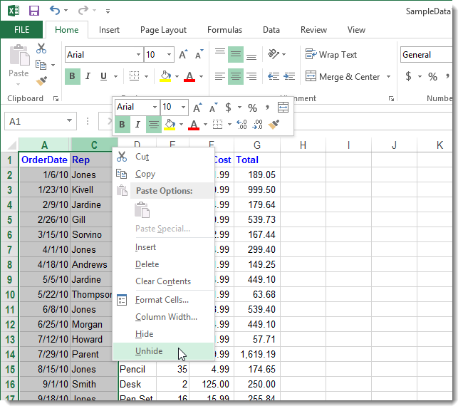 08_selecting_unhide_for_columns 08_selecting_unhide_for_columns
