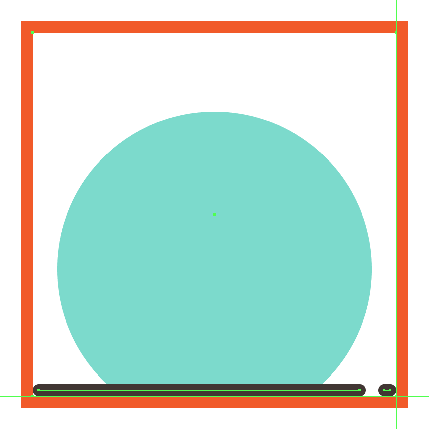 ai如何对齐两个图形边缘 ai教程 侧滑盖手机