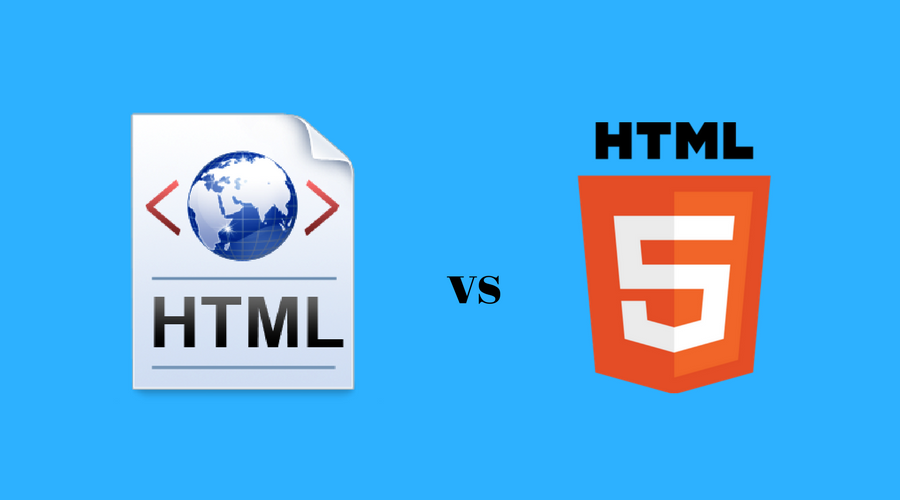 Difference between HTML and HTML5