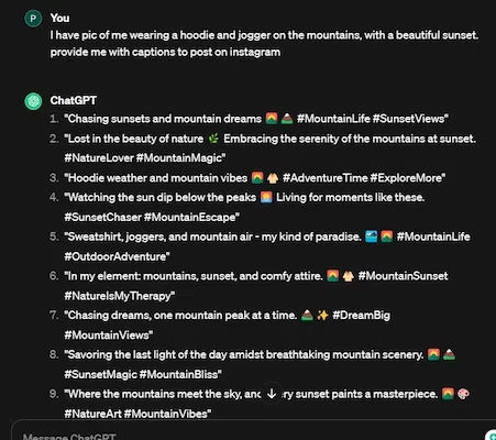 社交媒体上的标题