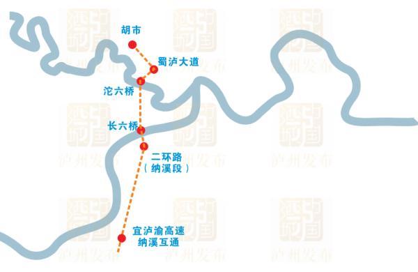 html橫線三環路四橫線六縱線丨瀘州城市骨架交通路網這樣安排