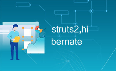 struts2,hibernate