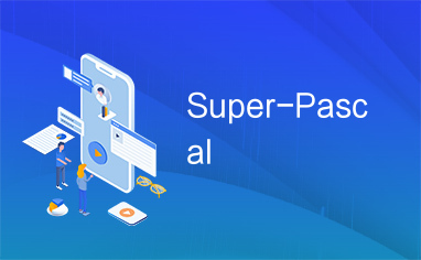 Super-Pascal