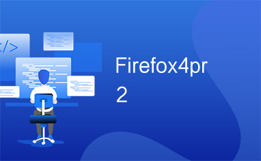 Firefox4pr2