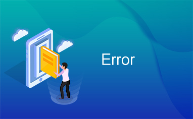  Error