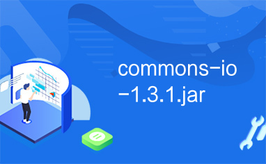 commons-io-1.3.1.jar