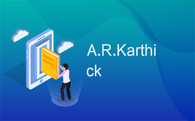 A.R.Karthick