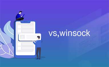 vs,winsock