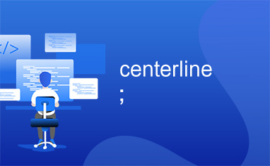 centerline;