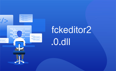 fckeditor2.0.dll