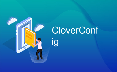 CloverConfig