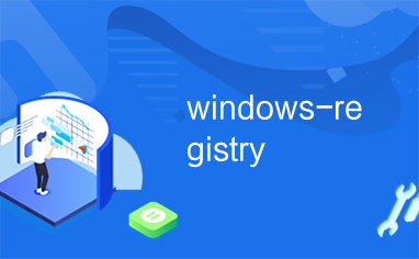 windows-registry