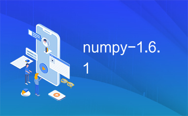 numpy-1.6.1