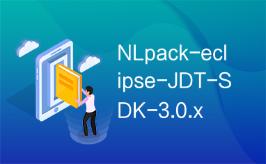 NLpack-eclipse-JDT-SDK-3.0.x