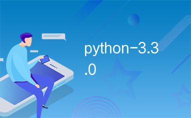 python-3.3.0