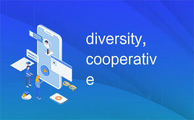 diversity,cooperative