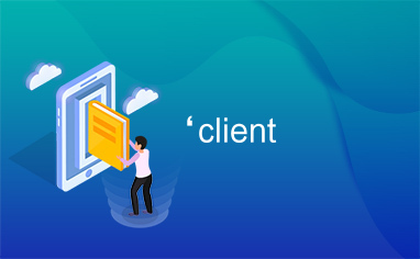 ‘client