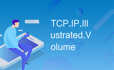 TCP.IP.Illustrated.Volume