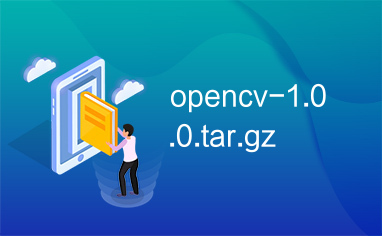 opencv-1.0.0.tar.gz