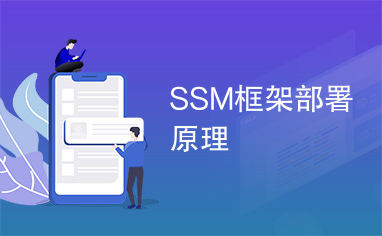 SSM框架部署原理