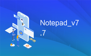 Notepad_v7.7