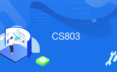 CS803