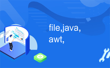 file,java,awt,