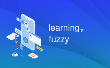 learning，fuzzy