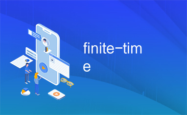 finite-time