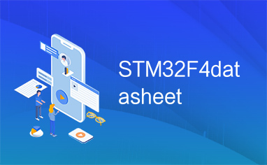 STM32F4datasheet