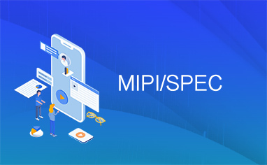 MIPI/SPEC