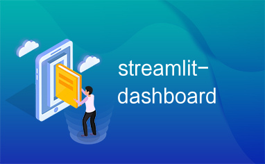 streamlit-dashboard