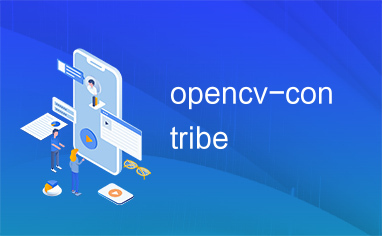 opencv-contribe