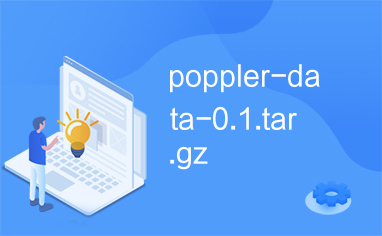 poppler-data-0.1.tar.gz