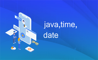 java,time,date