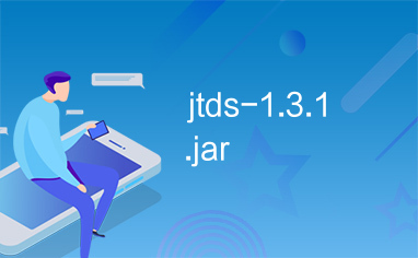 jtds-1.3.1.jar