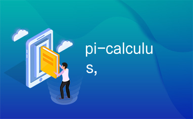 pi-calculus,