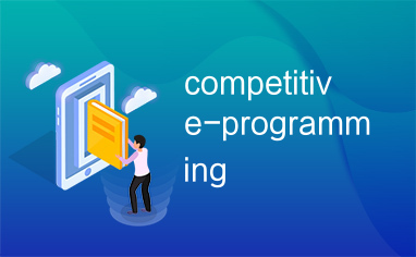 competitive-programming