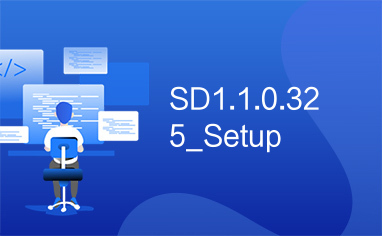 SD1.1.0.325_Setup