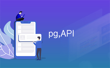 pg,API